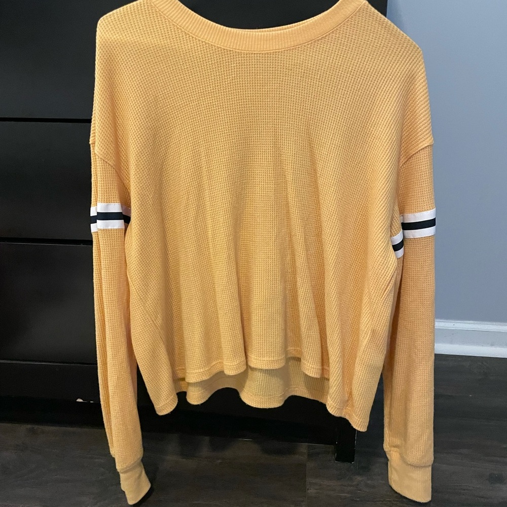 Yellow lightweight sweater